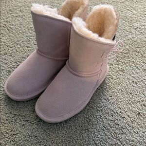 BearPaw Kids' Light Pink Winter Boots